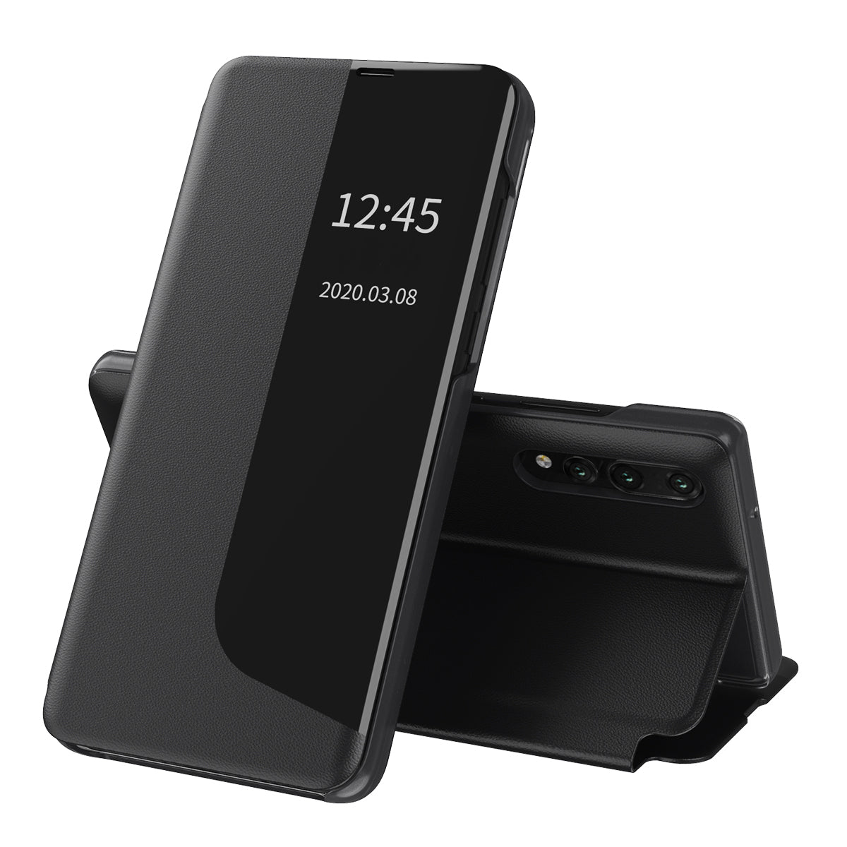 Deksel til Huawei P20 Pro, Techsuit, eFold, Svart