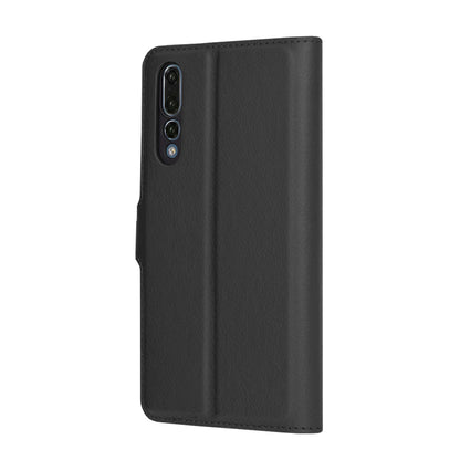 Deksel for Huawei P20 Pro, Techsuit, Leather Folio, Svart
