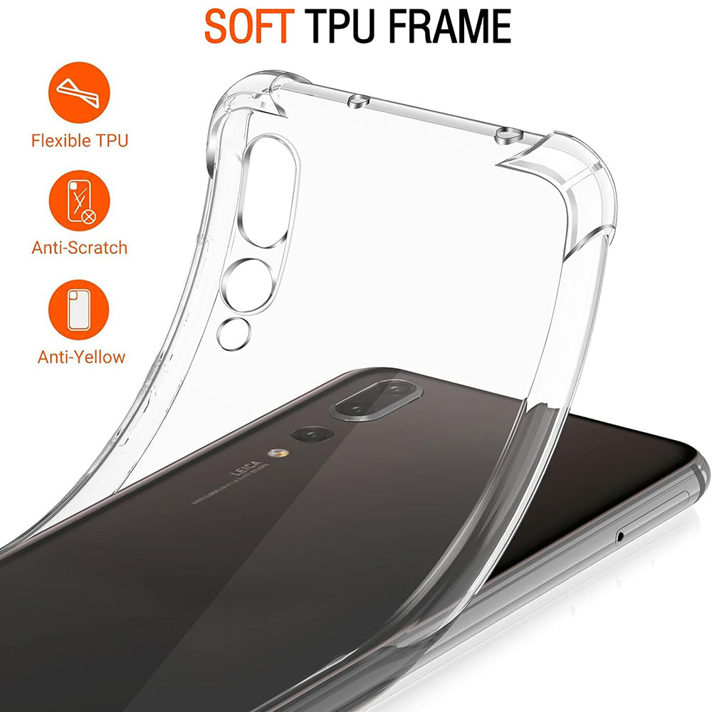 Deksel til Huawei P20 Pro, Techsuit, Støtsikker Klar, Transparent