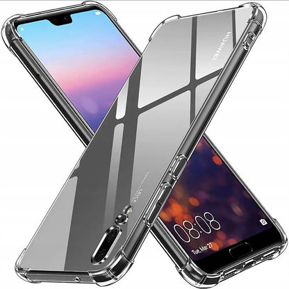 Deksel til Huawei P20, Techsuit, Støtsikker Klar, Transparent