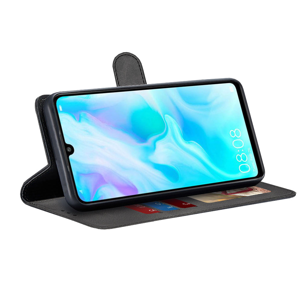 Deksel til Huawei P30 lite New Edition / P30 lite, Techsuit, Diary Book, svart