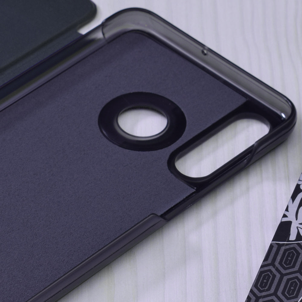 Deksel for Huawei P30 lite New Edition / P30 lite, Techsuit, eFold, Mørk blå