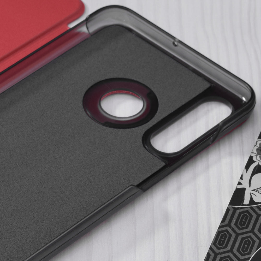 Deksel til Huawei P30 lite New Edition / P30 lite, Techsuit, eFold, Rød