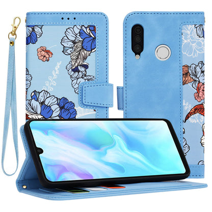 Deksel for Huawei P30 lite New Edition / P30 lite, Techsuit, FlipCraft, Blå