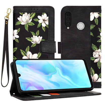 Deksel for Huawei P30 lite New Edition / P30 lite, Techsuit, FlipCraft, Svart