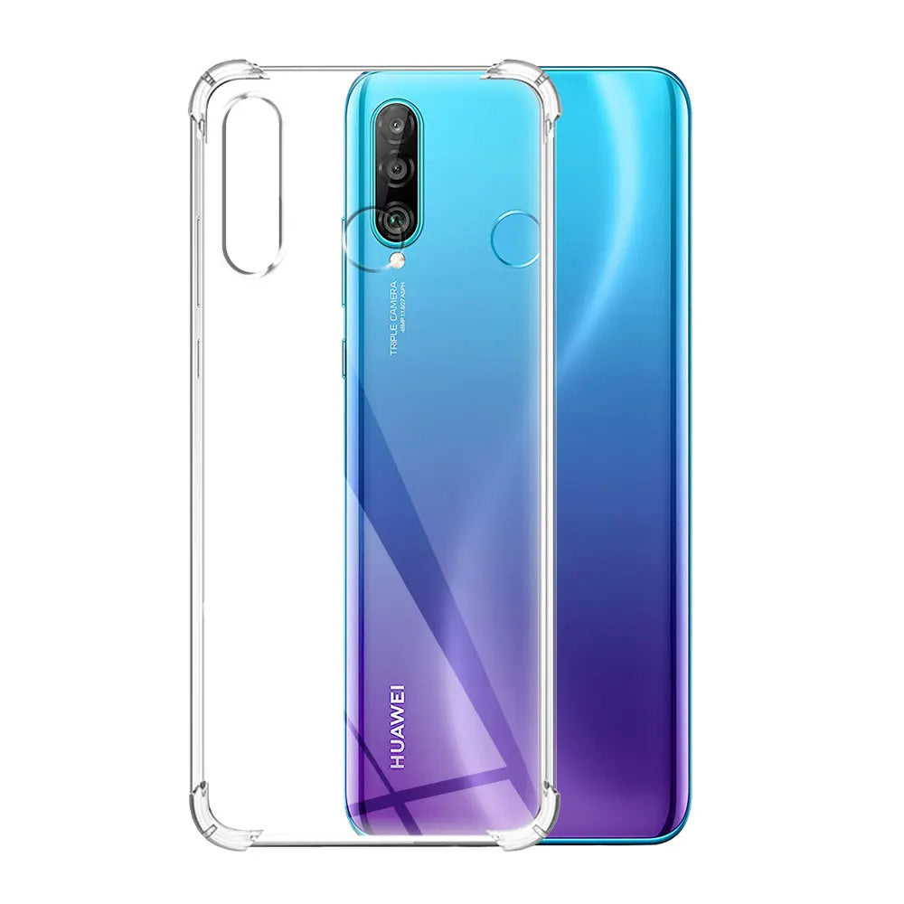 Deksel for Huawei P30 lite New Edition / P30 lite, Techsuit, Støtsikker Klar, Transparent
