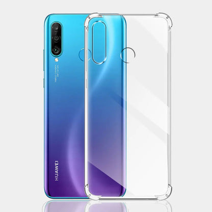 Deksel for Huawei P30 lite New Edition / P30 lite, Techsuit, Støtsikker Klar, Transparent