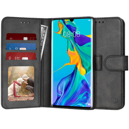 Deksel for Huawei P30 Pro New Edition / P30 Pro, Techsuit, Diary Book, Svart