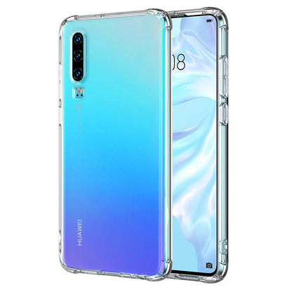Deksel for Huawei P30, Techsuit, Støtsikker Klar, Transparent