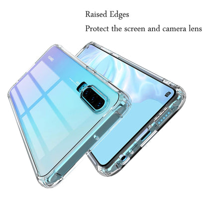 Deksel for Huawei P30, Techsuit, Støtsikker Klar, Transparent