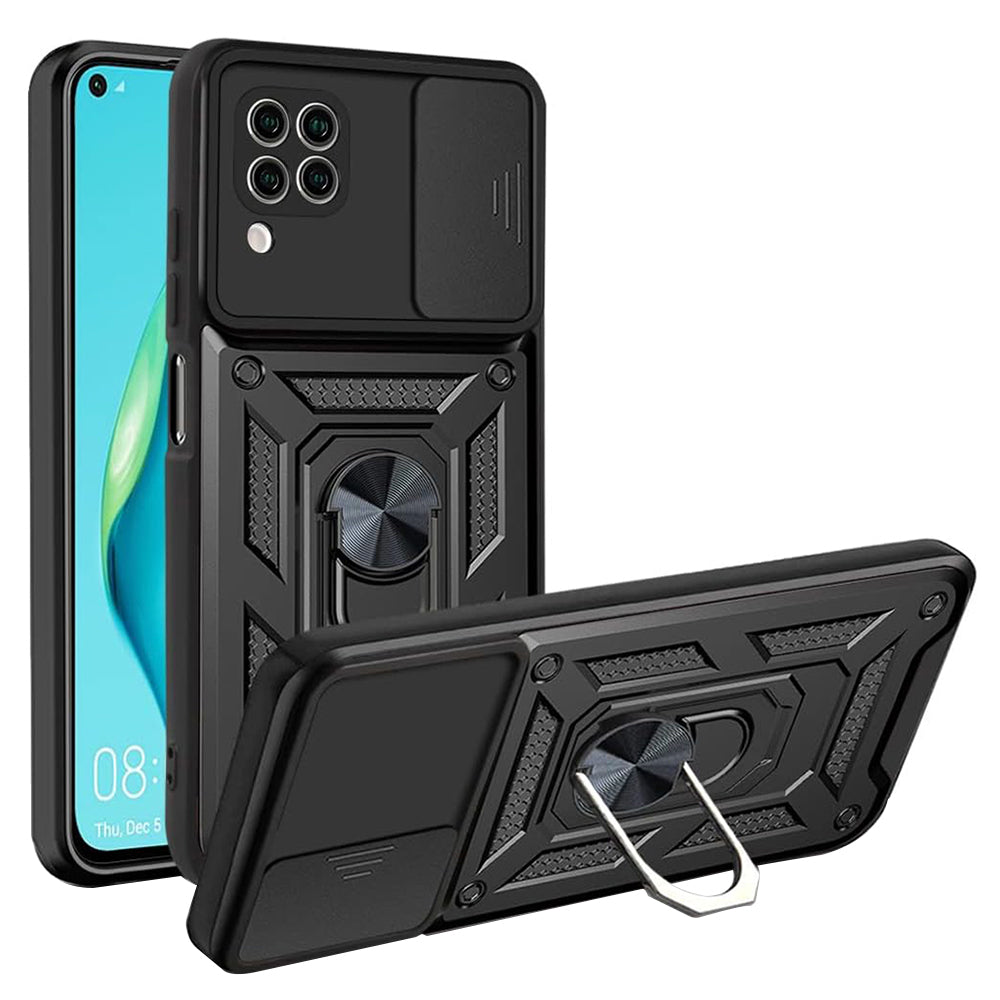 Deksel til Huawei P40 lite 4G, Techsuit, CamShield, Svart