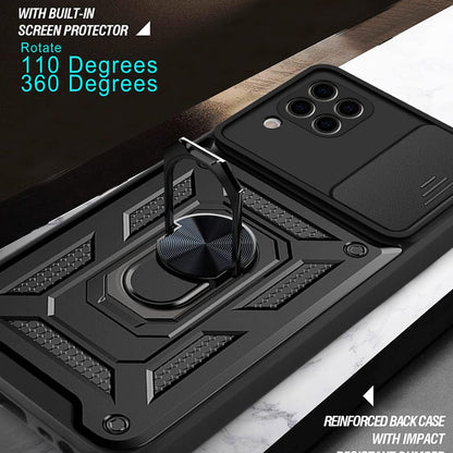 Deksel til Huawei P40 lite 4G, Techsuit, CamShield, Svart