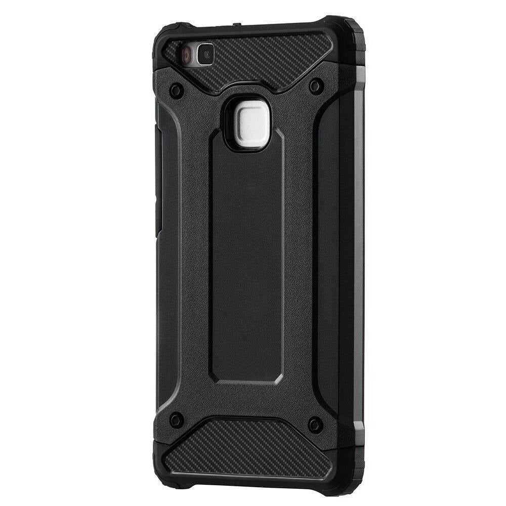 Deksel til Huawei P9 lite (2016), Techsuit, Hybrid Armor, Svart
