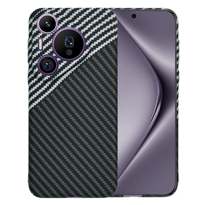 Deksel til Huawei Pura 70 Pro, Techsuit, Carbonite FiberShell, Svart Grå