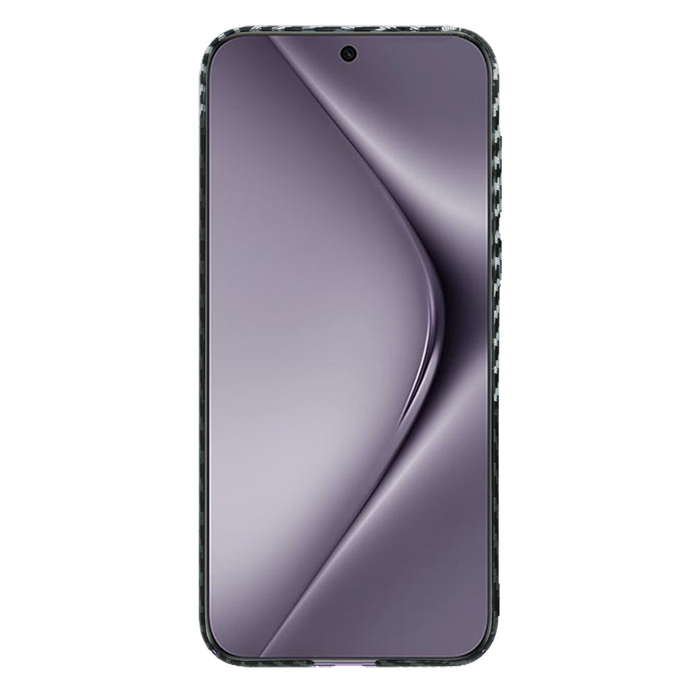 Deksel til Huawei Pura 70 Pro, Techsuit, Carbonite FiberShell, Svart Grå