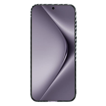 Deksel til Huawei Pura 70 Pro, Techsuit, Carbonite FiberShell, Svart Grå