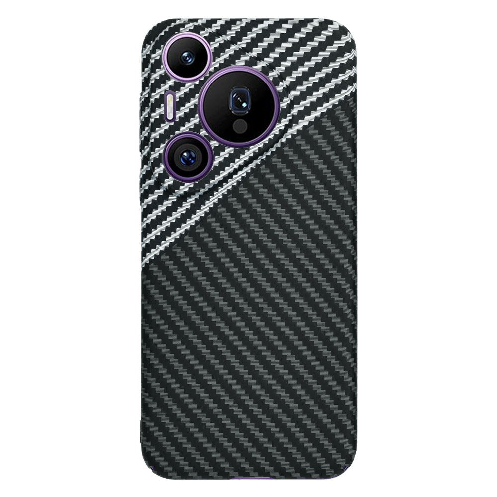 Deksel til Huawei Pura 70 Pro, Techsuit, Carbonite FiberShell, Svart Grå
