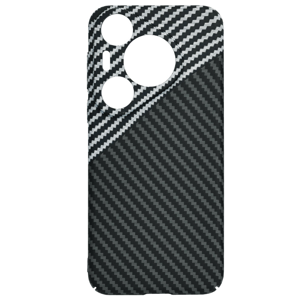 Deksel til Huawei Pura 70 Pro, Techsuit, Carbonite FiberShell, Svart Grå