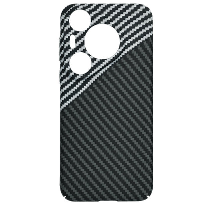 Deksel til Huawei Pura 70 Pro, Techsuit, Carbonite FiberShell, Svart Grå