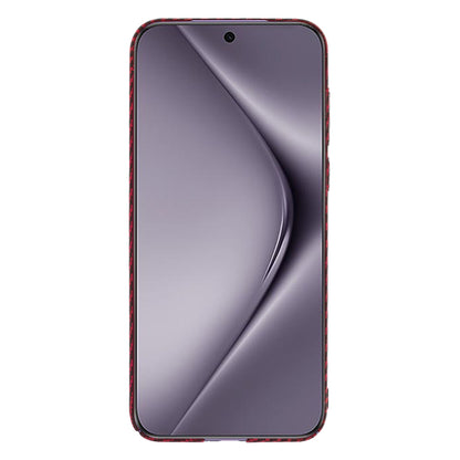 Deksel til Huawei Pura 70 Pro, Techsuit, Carbonite FiberShell, Rød