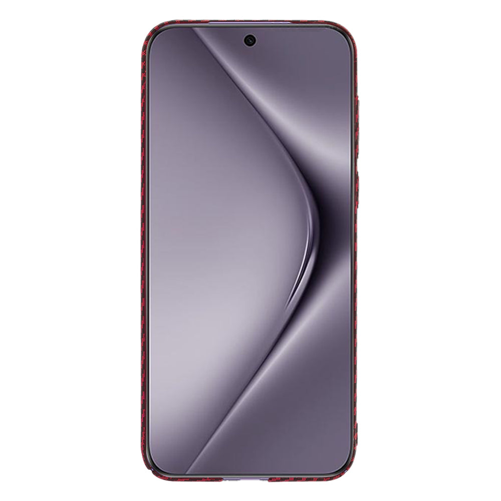 Deksel til Huawei Pura 70 Pro, Techsuit, Carbonite FiberShell, Rød
