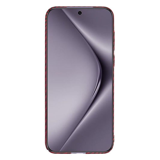 Deksel til Huawei Pura 70 Pro, Techsuit, Carbonite FiberShell, Rød