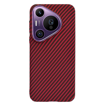 Deksel til Huawei Pura 70 Pro, Techsuit, Carbonite FiberShell, Rød