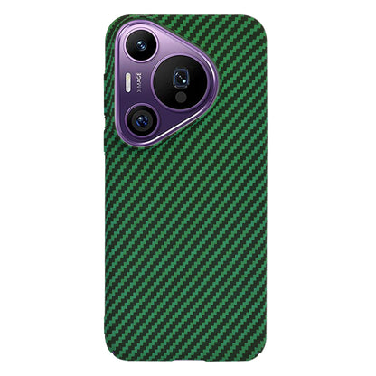 Deksel til Huawei Pura 70 Pro, Techsuit, Carbonite FiberShell, Grønn