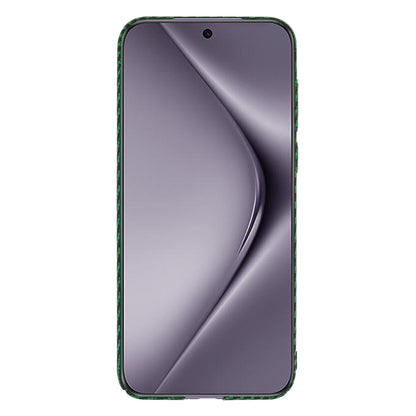 Deksel til Huawei Pura 70 Pro, Techsuit, Carbonite FiberShell, Grønn
