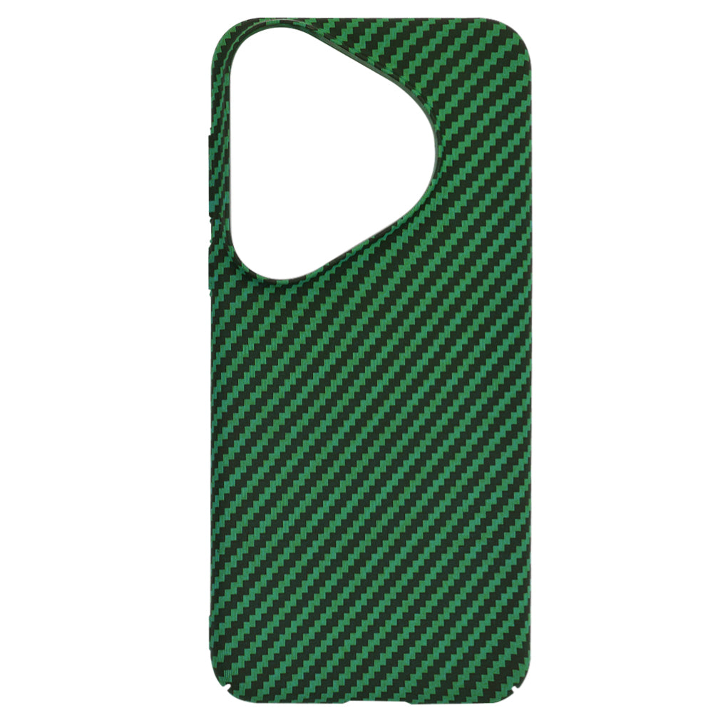 Deksel til Huawei Pura 70 Pro, Techsuit, Carbonite FiberShell, Grønn