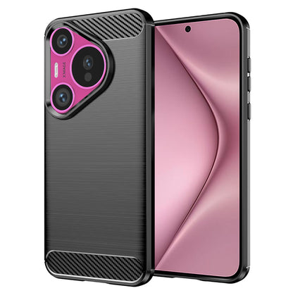 Deksel til Huawei Pura 70, Techsuit, Karbon, Svart