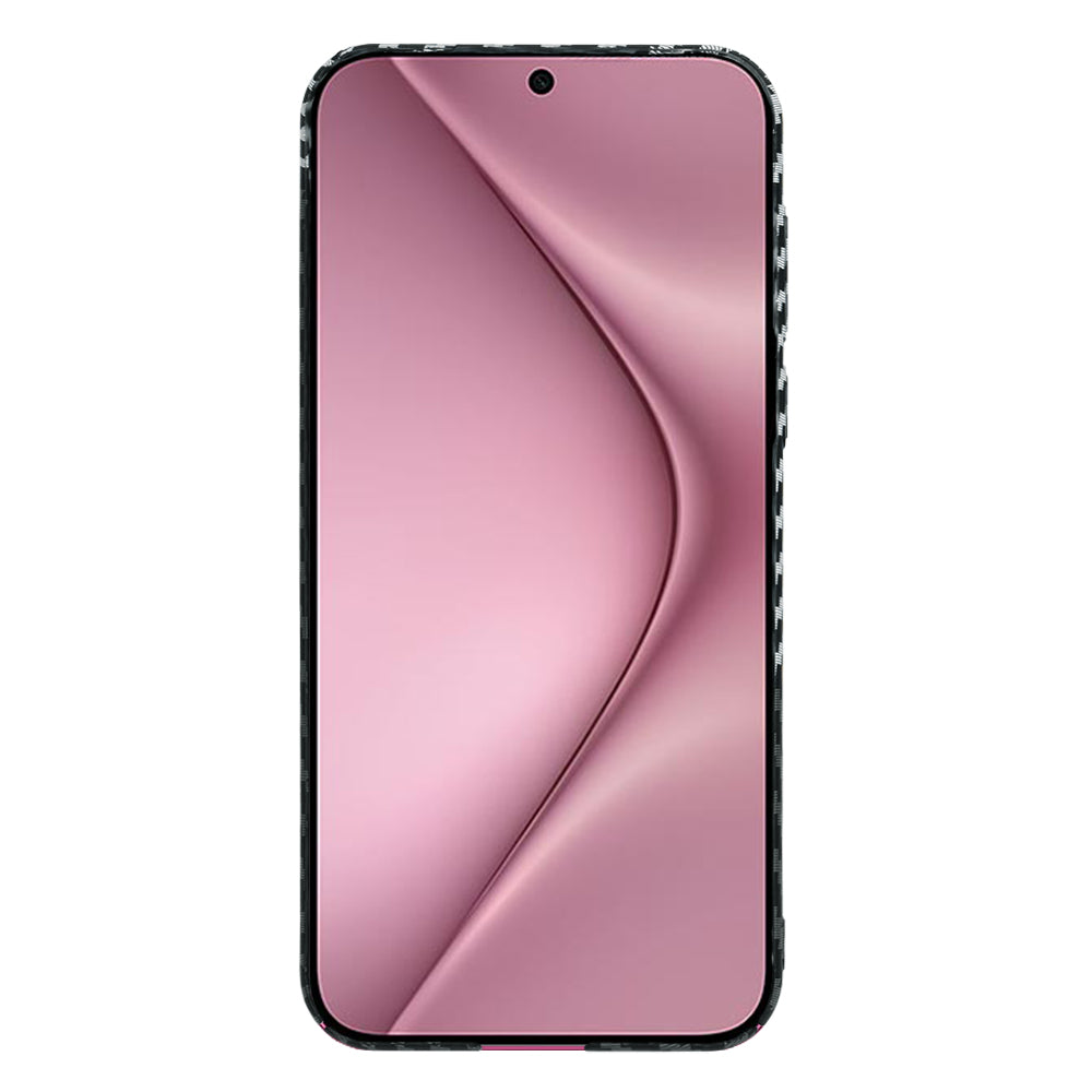 Deksel for Huawei Pura 70, Techsuit, Carbonite FiberShell, Svart Grå