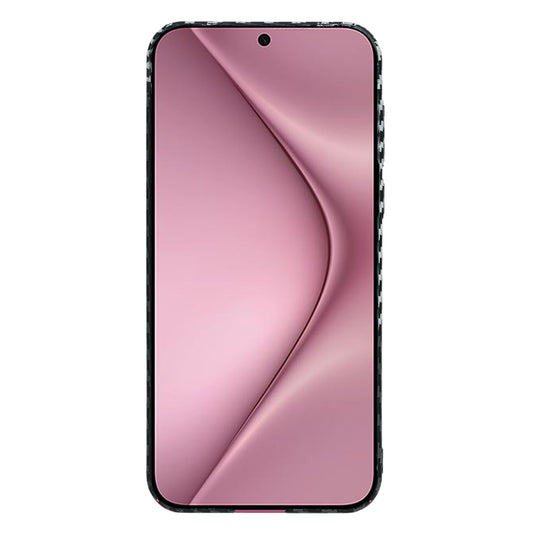 Deksel for Huawei Pura 70, Techsuit, Carbonite FiberShell, Svart Grå