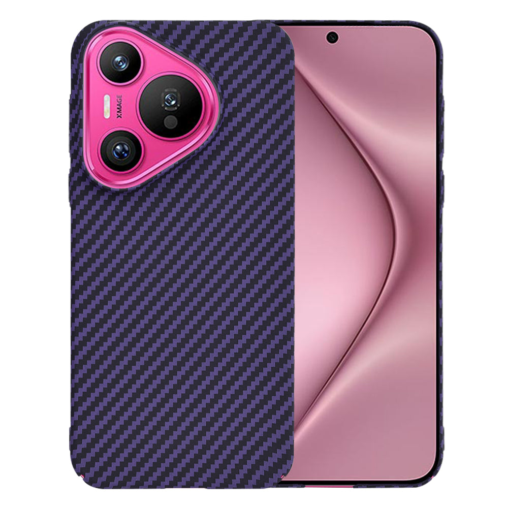 Deksel til Huawei Pura 70, Techsuit, Carbonite FiberShell, Lilla