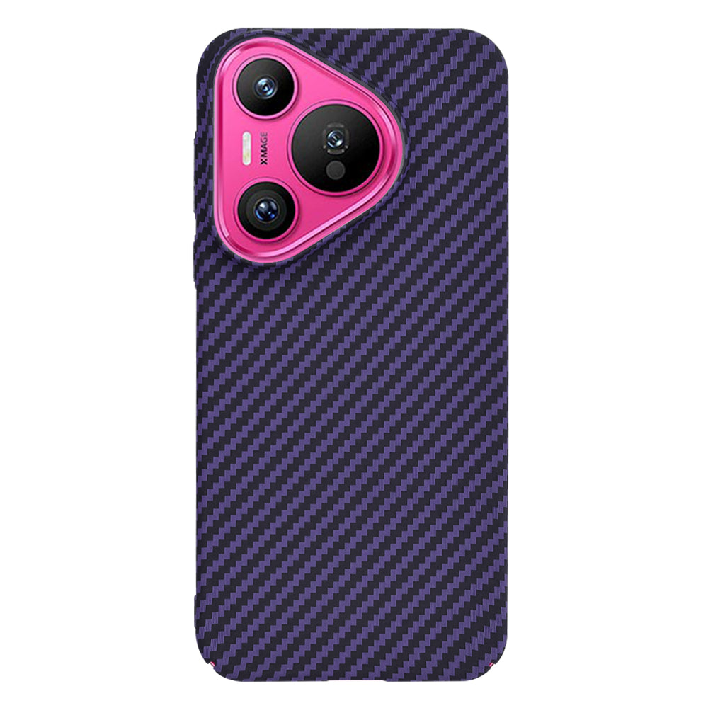 Deksel til Huawei Pura 70, Techsuit, Carbonite FiberShell, Lilla