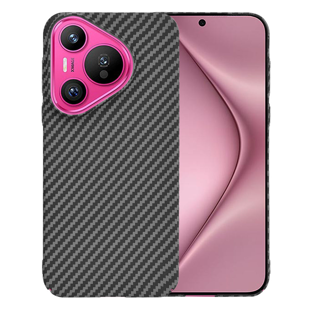 Deksel til Huawei Pura 70, Techsuit, Carbonite FiberShell, Svart