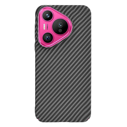 Deksel til Huawei Pura 70, Techsuit, Carbonite FiberShell, Svart