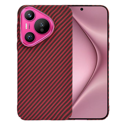 Deksel til Huawei Pura 70, Techsuit, Carbonite FiberShell, Rød