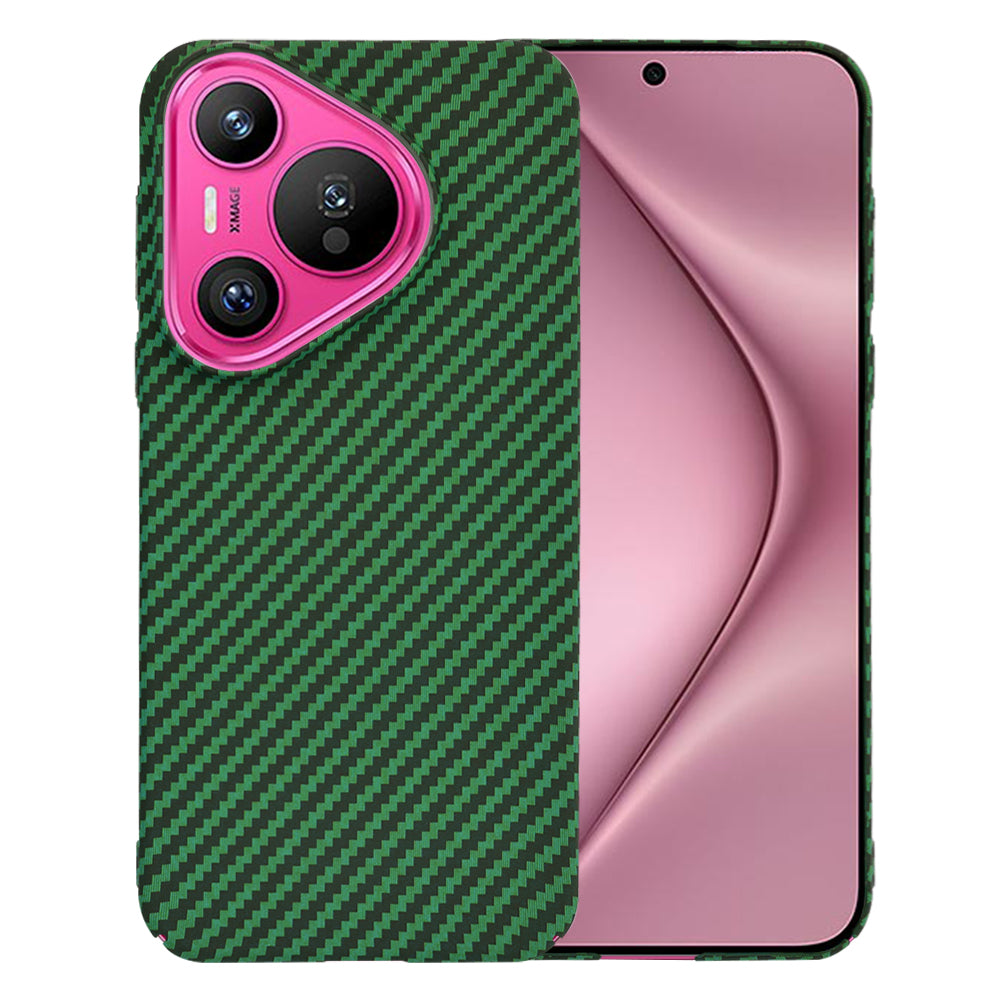 Deksel til Huawei Pura 70, Techsuit, Carbonite FiberShell, Grønn