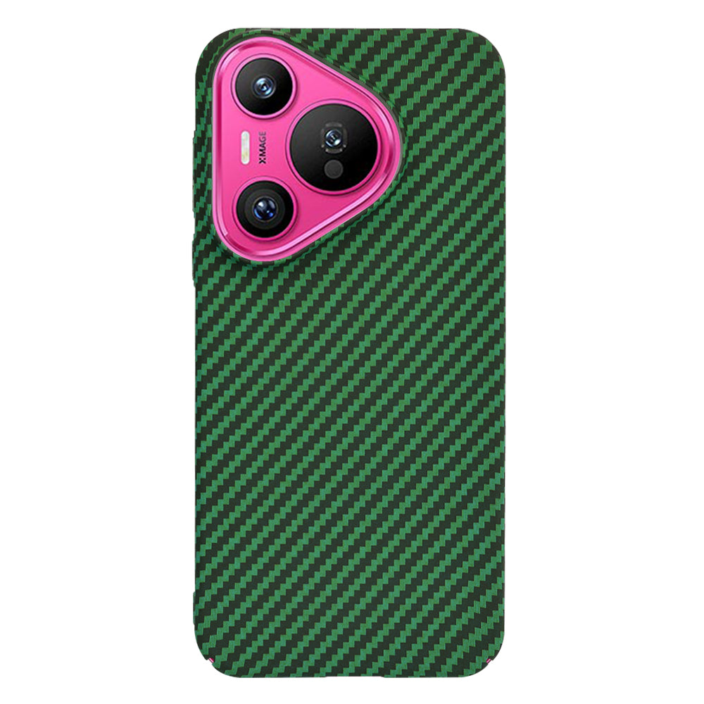 Deksel til Huawei Pura 70, Techsuit, Carbonite FiberShell, Grønn