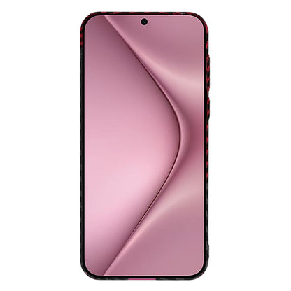 Deksel til Huawei Pura 70, Techsuit, Carbonite FiberShell, Svart Rød