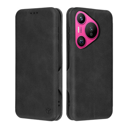 Deksel til Huawei Pura 70, Techsuit, Safe Wallet Plus, Svart