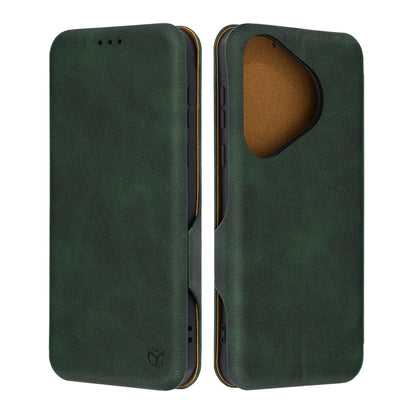 Deksel for Huawei Pura 70, Techsuit, Safe Wallet Plus, Grønn