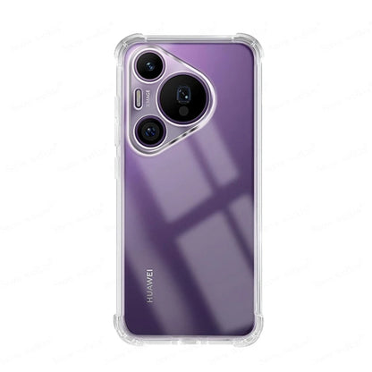 Deksel til Huawei Pura 70, Techsuit, Støtsikker Klar, Transparent
