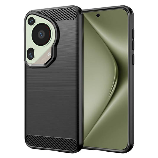 Deksel til Huawei Pura 70 Ultra, Techsuit, Karbon, Svart