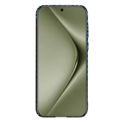 Deksel til Huawei Pura 70 Ultra, Techsuit, Carbonite FiberShell, Svart Bleu