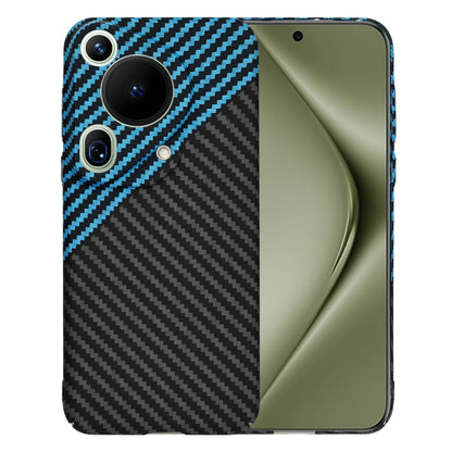 Deksel til Huawei Pura 70 Ultra, Techsuit, Carbonite FiberShell, Svart Bleu