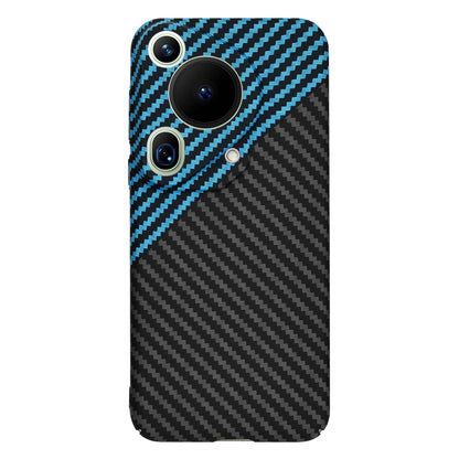 Deksel til Huawei Pura 70 Ultra, Techsuit, Carbonite FiberShell, Svart Bleu