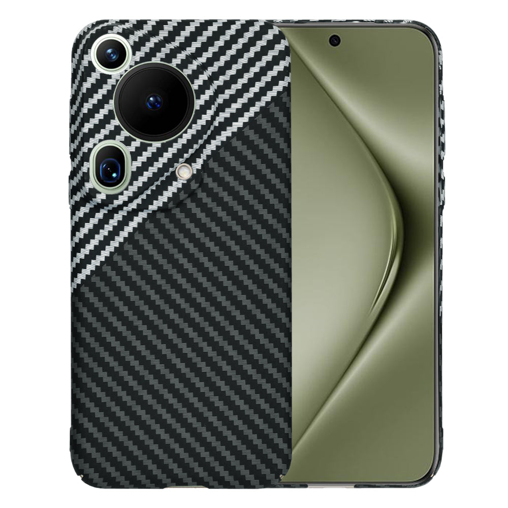 Deksel til Huawei Pura 70 Ultra, Techsuit, Carbonite FiberShell, Svart Grå