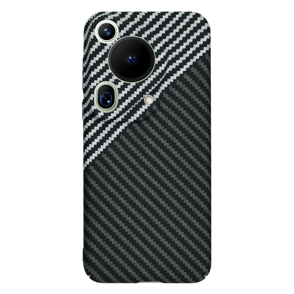 Deksel til Huawei Pura 70 Ultra, Techsuit, Carbonite FiberShell, Svart Grå
